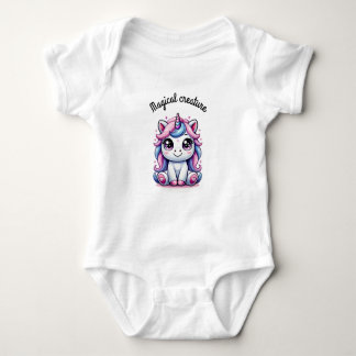 Magical unicorn baby bodysuit