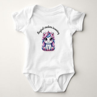 Magical unicorn baby bodysuit