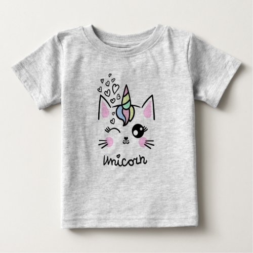 Magical Unicorn Baby T_Shirt