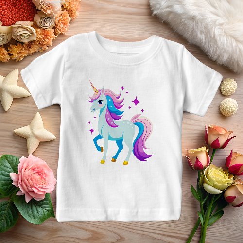 Magical Unicorn Baby T_Shirt