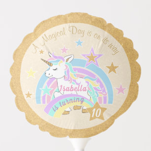 Magical Unicorn Birthday Balloon