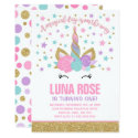 Magical Unicorn Birthday Invitation Unicorn Party