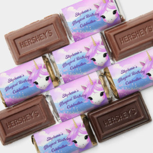 Magical Unicorn Birthday Party Hershey's Miniatures