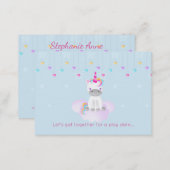 Magical Unicorn Calling Card (Front/Back)