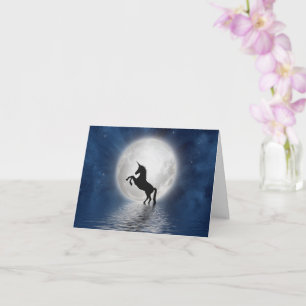 Magical Unicorn Card   Enchanting Design