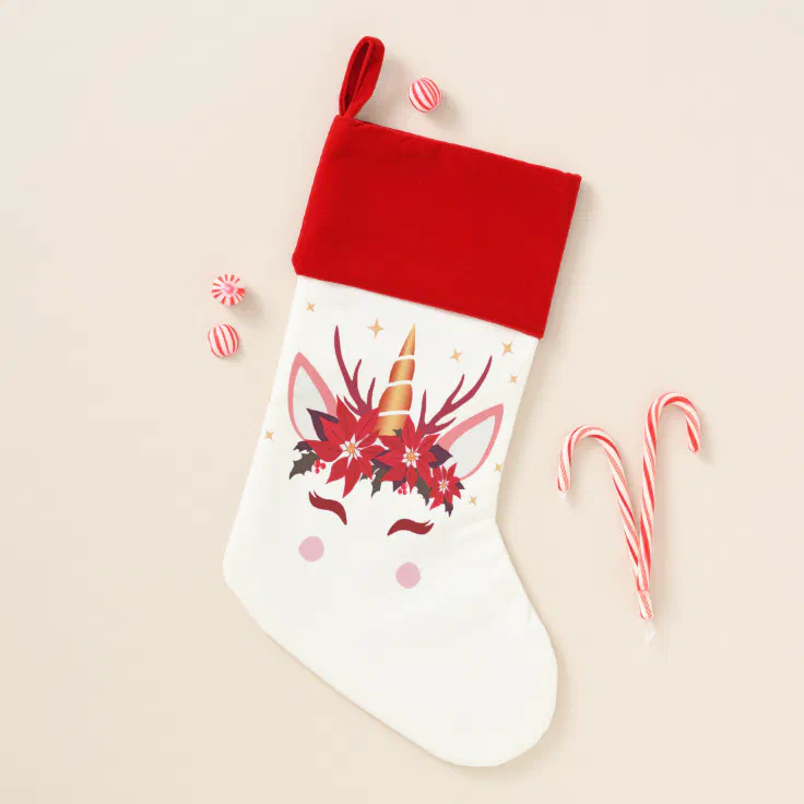 Magical Unicorn Christmas Stocking  Zazzle