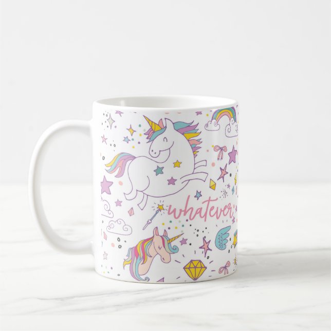 Magical Unicorn Coffee Mug (Left)