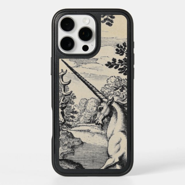 Magical Unicorn Detail Otterbox iPhone Case (Back)