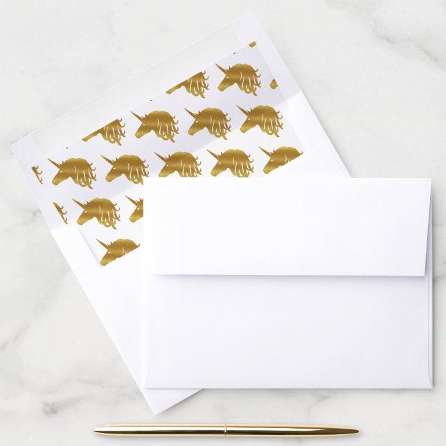 Magical Unicorn Envelope Liner (Desk)