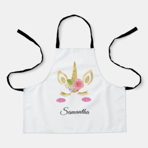 Magical Unicorn Face Apron