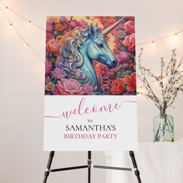 MAGICAL UNICORN FOAM BOARD (In Situ (Stand))