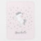Magical Unicorn Girl Baby Blanket