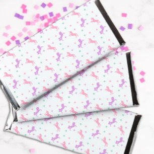 Magical Unicorn Girls Birthday Hershey Bar Favors