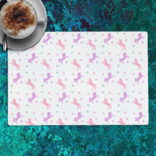Magical Unicorn Girls Birthday Placemat
