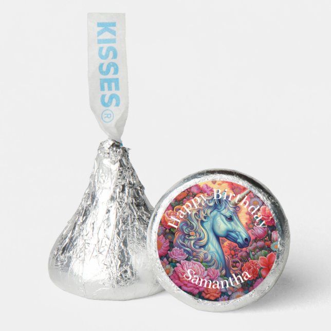Magical Unicorn Happy Birthday Hershey®'s Kisses® (Front)
