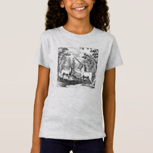 Magical Unicorn in the Forest T-Shirt