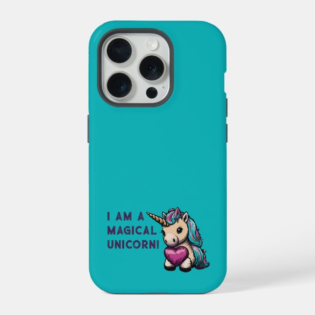 Magical Unicorn Iphone Case (Back)