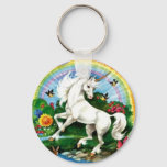 Magical Unicorn Keychain at Zazzle