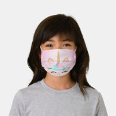 Magical Unicorn Kids' Cloth Face Mask (Worn)