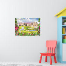 Magical Unicorn Kingdom – Fantasy Castle Landscape