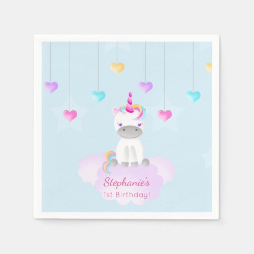 Magical Unicorn Napkins