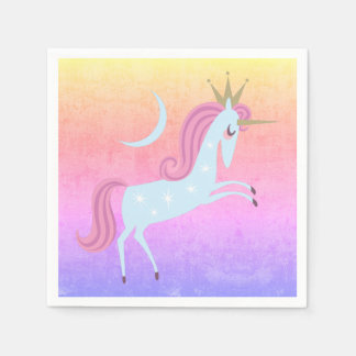 magical unicorn napkins