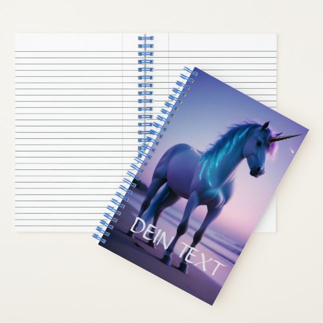 magical unicorn notebook (Inside)