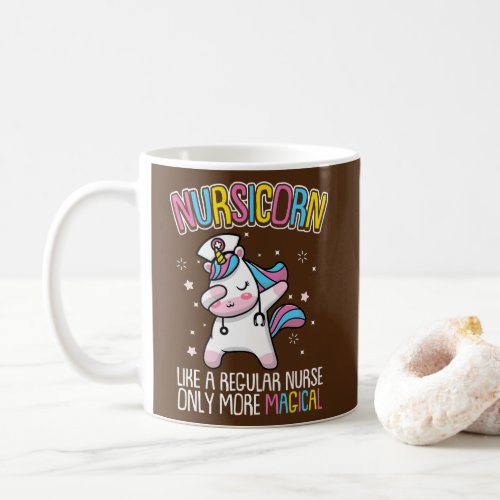 Magical Unicorn Nurse Nursicorn Pediatric RN Coffee Mug