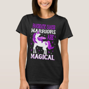 Magical Unicorn Pancreatic Cancer Warrior T-Shirt
