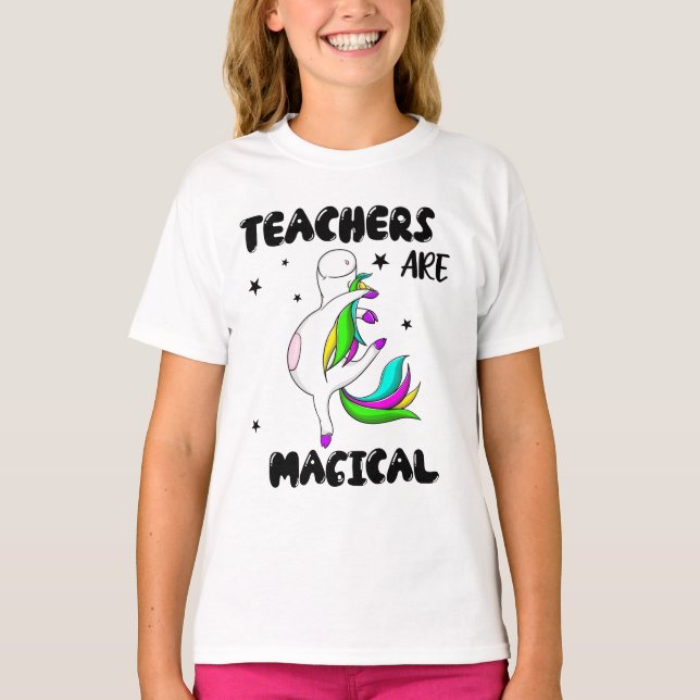 magical unicorn party awesome T-Shirt (Front)