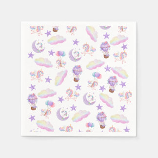 Magical Unicorn Party Box  Napkins