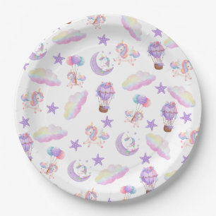 Magical Unicorn Party Box Paper Plates