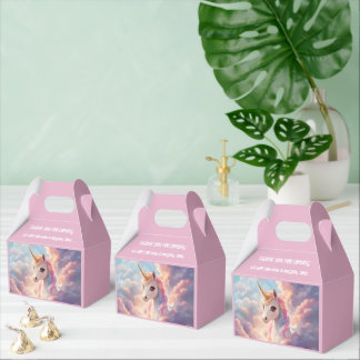 Magical Unicorn Party Favor Box