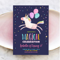 Magical Unicorn Party Rainbow Girl First Birthday