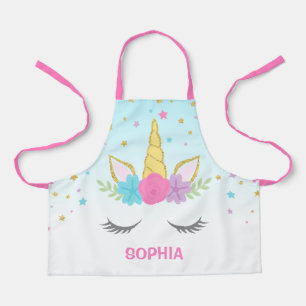 Magical Unicorn Personalized Kids' Apron