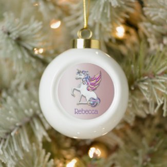 Magical Unicorn Personalized Pink