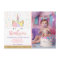 Magical Unicorn Photo Thank You Card Pink Gold