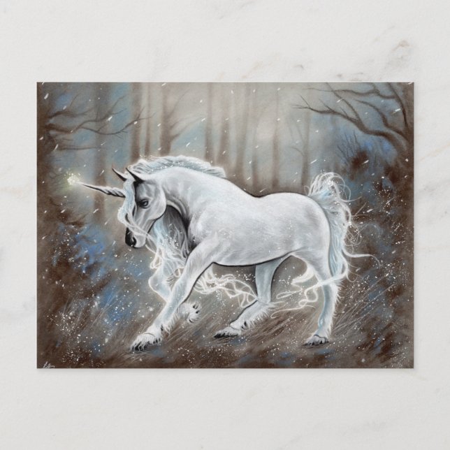 Magical Unicorn postcard (Front)