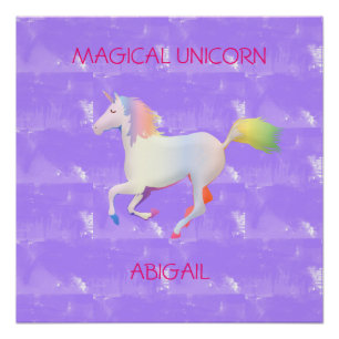 Magical Unicorn Poster