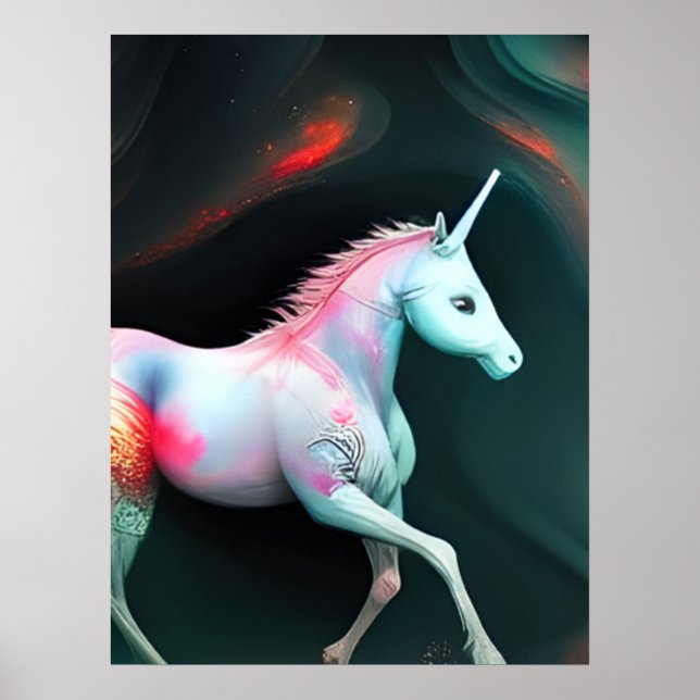 Magical Unicorn  Poster (Front)