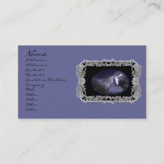 Magical Unicorn Profile Cards by Dragoncat