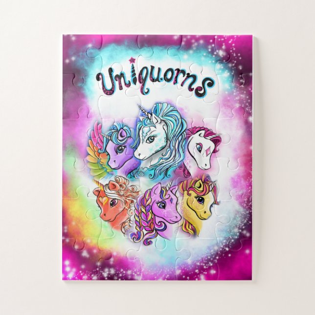Magical Unicorn puzzle (Vertical)