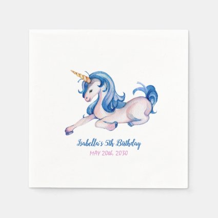 Magical Unicorn Rainbow 5th Birthday Party