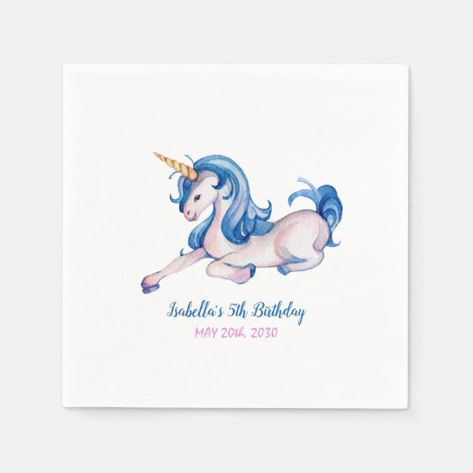 Magical Unicorn Rainbow 5th Birthday Party