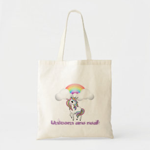Magical Unicorn, Rainbow Tote Bag