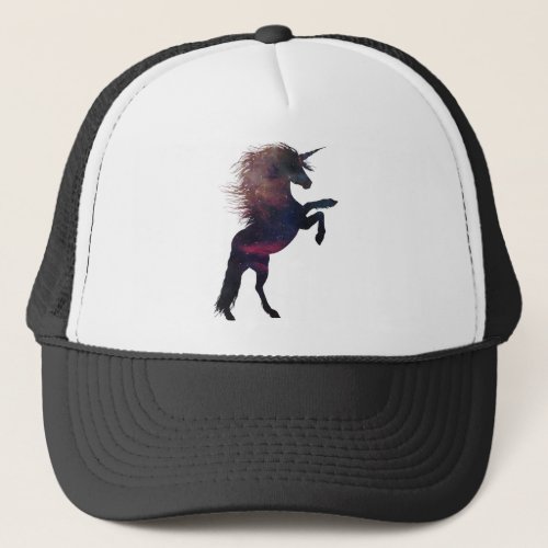 Magical Unicorn Space Nebula Trucker Hat