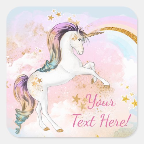 Magical Unicorn Stickers