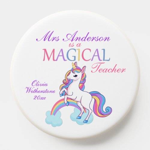 Magical Unicorn Teacher Appreciation PopSocket