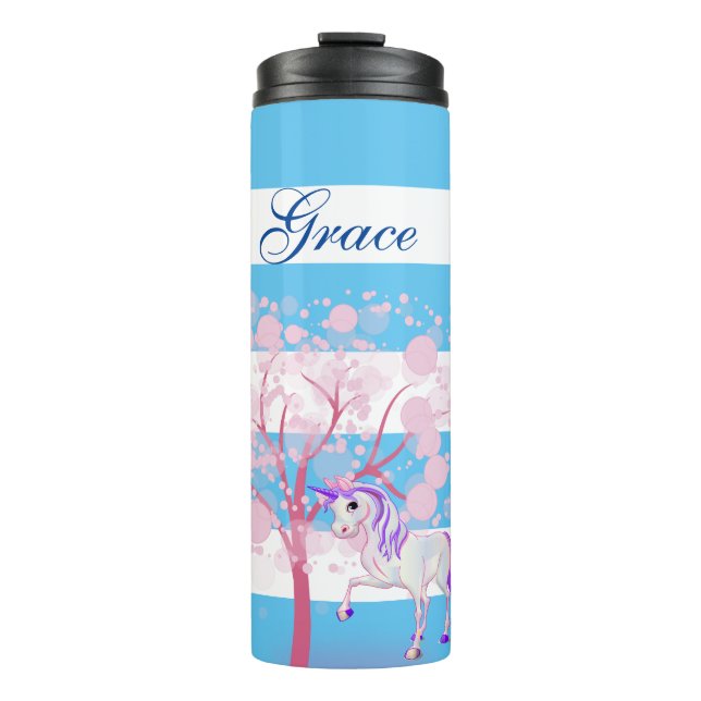 Magical unicorn  thermal tumbler (Front)