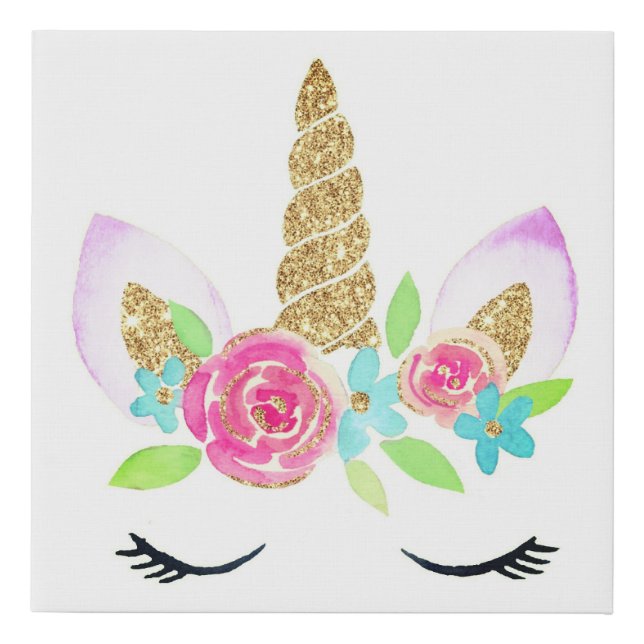 Magical Unicorn Wall Art (Front)